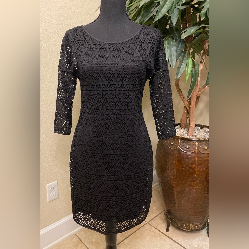EXPRESS Black Lace Dress